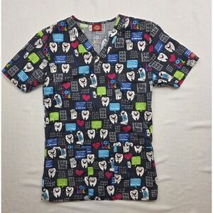 Dickies Women's EDS Signature VNeck Dental Scrub Top. Size S